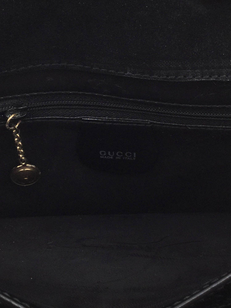 Vintage gucci best sale bags 1980s black