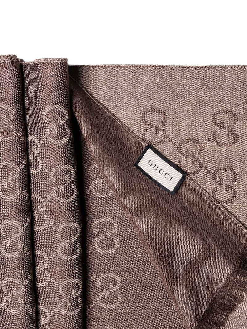 Supreme x Louis Vuitton Monogram Scarf Brown