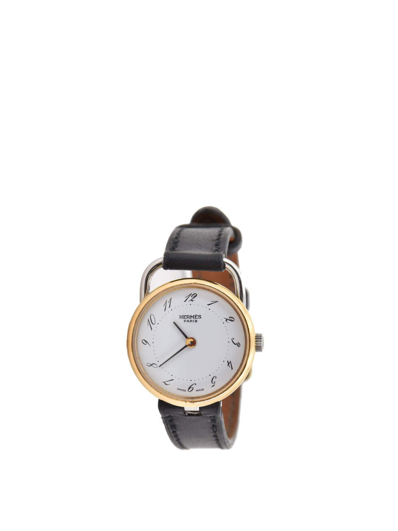 Hermes Arceau Quartz Watch 18K Yellow Gold-designer resale