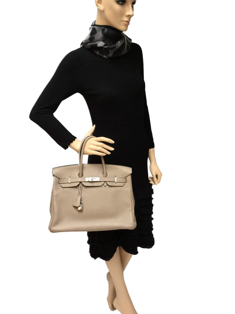 Hermes birkin sales bag taupe