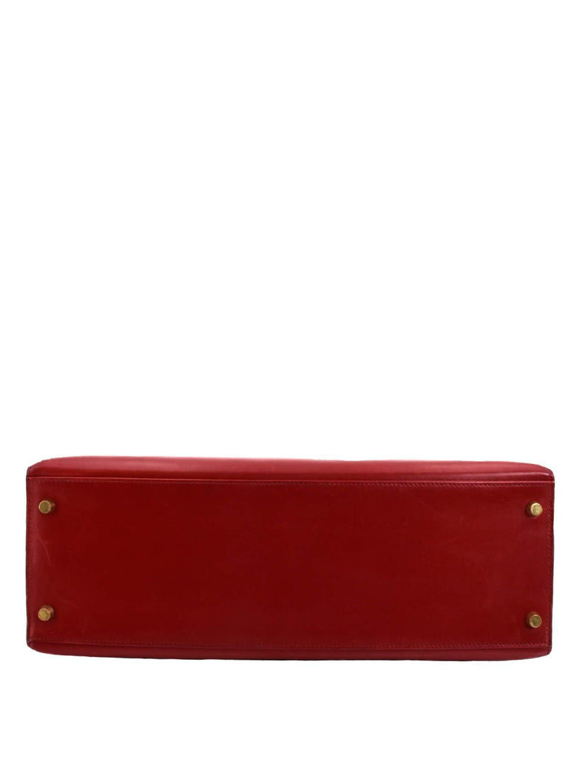 Hermes Box Kelly Sellier 35 Rouge-designer resale