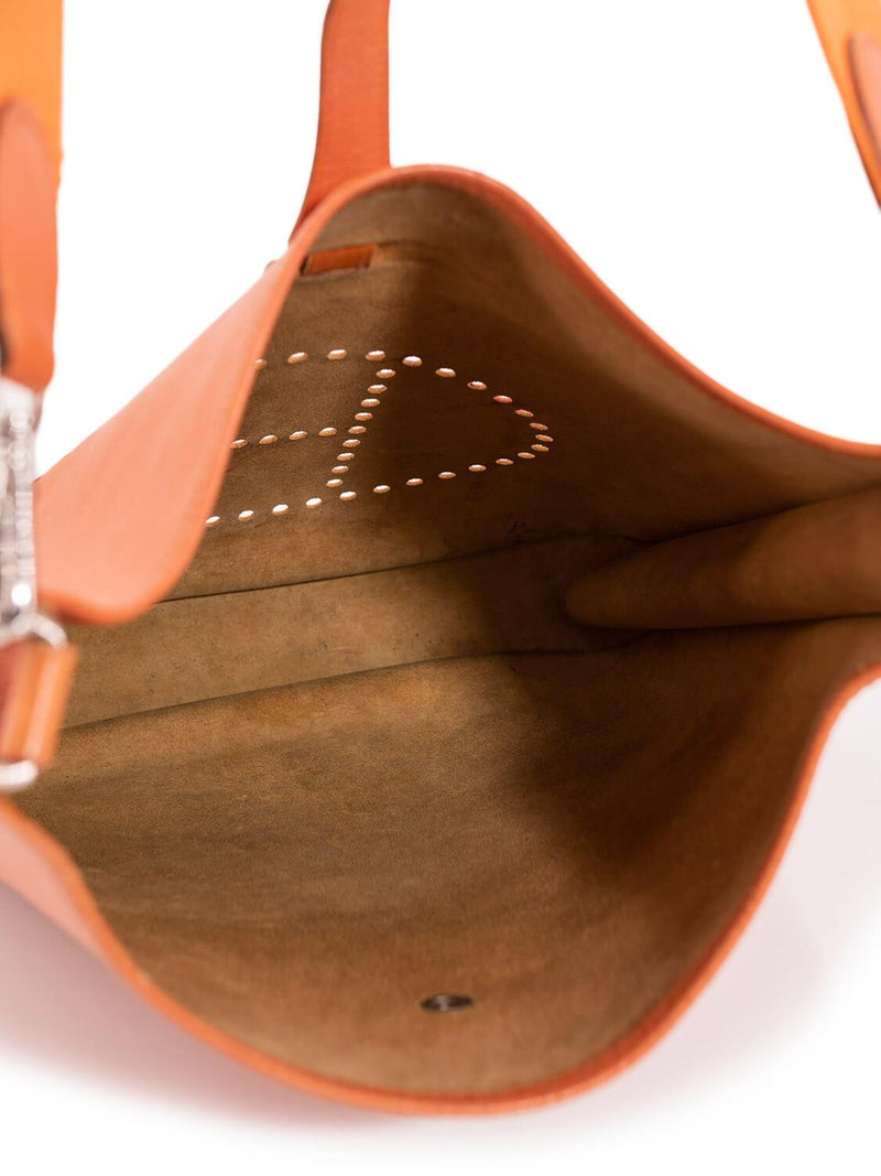 Hermes Epsom Evelyne Messenger Bag Orange-designer resale