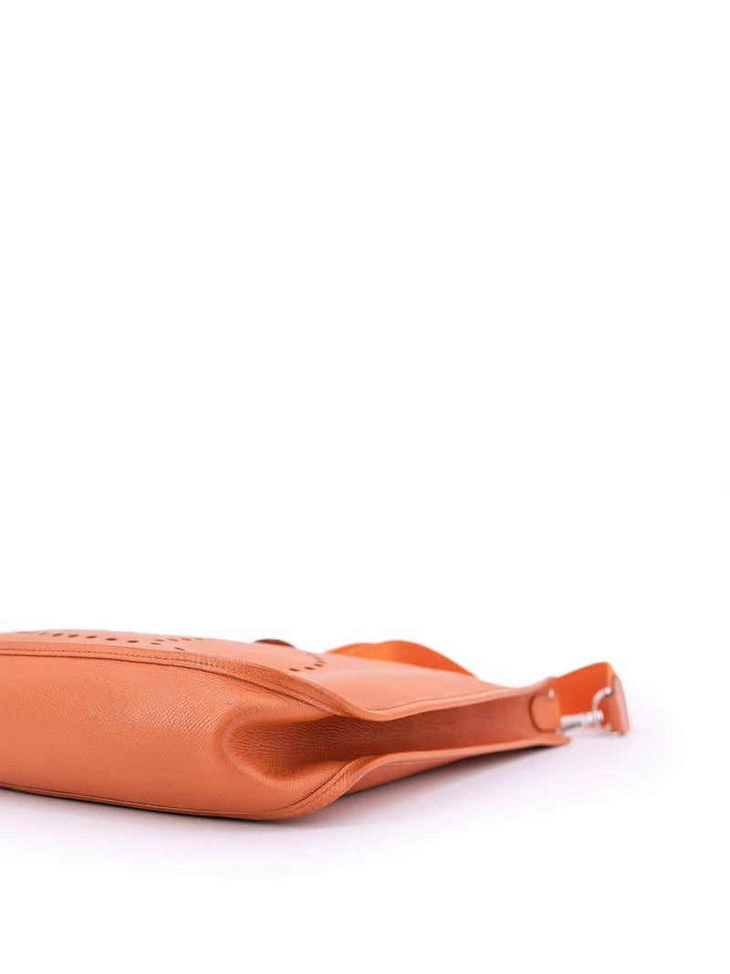 Hermes Epsom Evelyne Messenger Bag Orange-designer resale