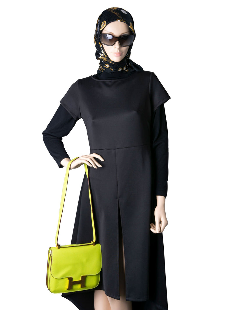 Hermes Epsom Leather Constance Bag 24 Kiwi Green-designer resale