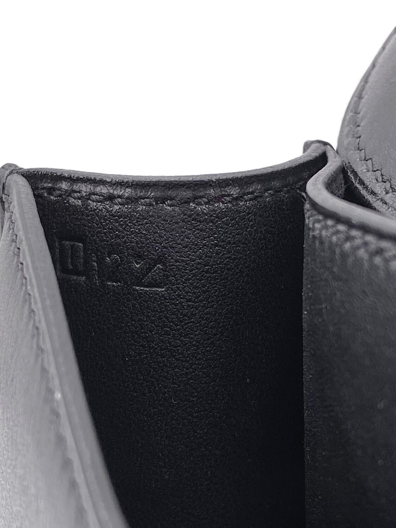 Hermes Leather Constance Bag 24 Black-designer resale