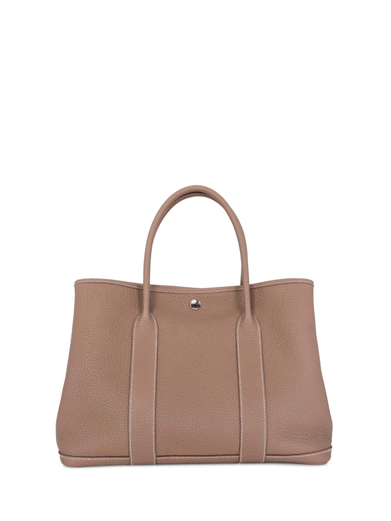 Hermes Negonda Garden Party 36 MM Taupe-designer resale