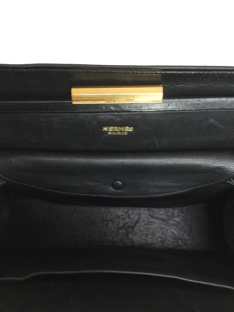 Hermes Pullman Box Leather Black-designer resale