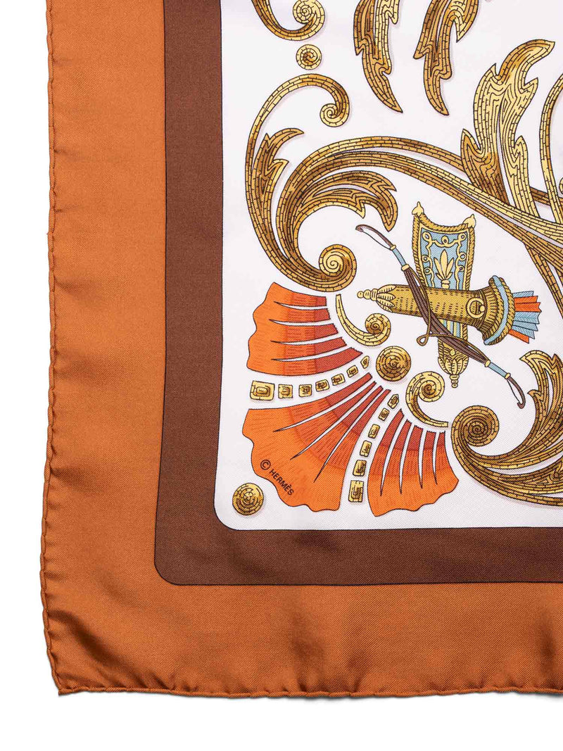 Hermes Silk Cheval Turc Scarf 90 Multi Color-designer resale