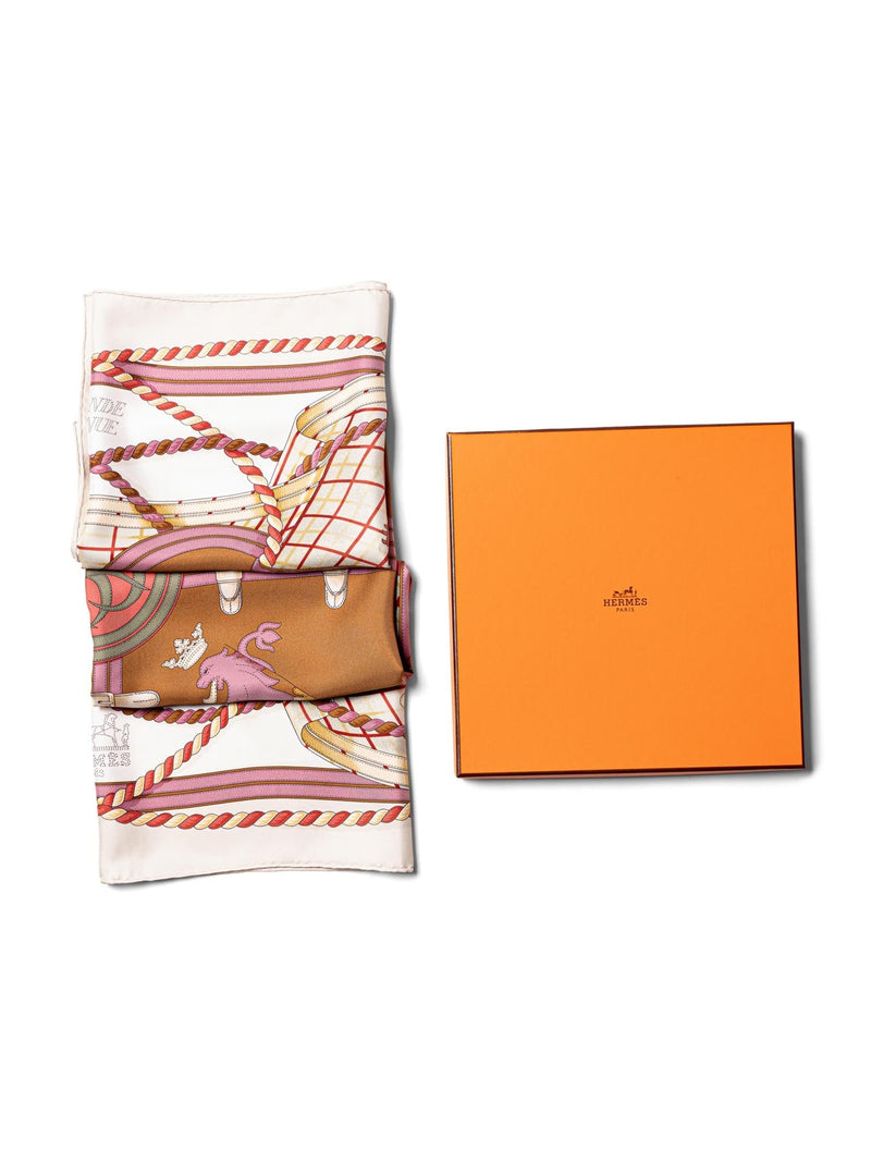 Hermes Silk Grand Tenue Scarf 90 Mulitcolor-designer resale