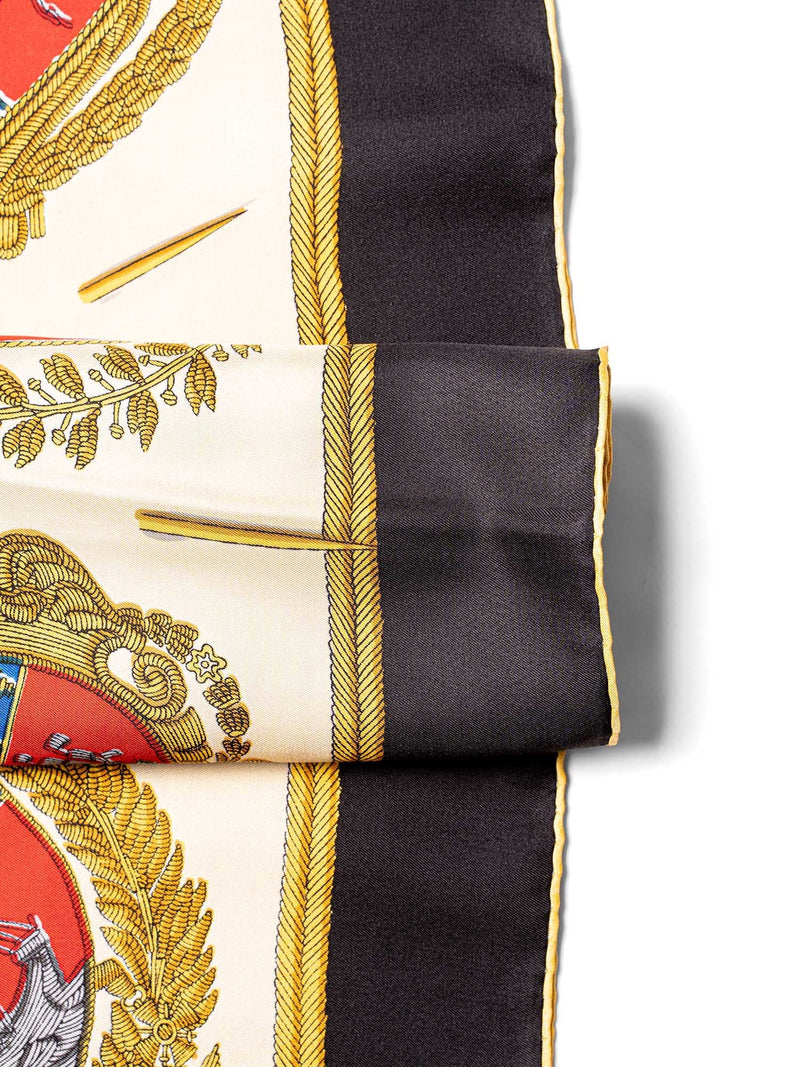 Hermes Silk Les Armes De Paris Scarf 90 Multicolor-designer resale