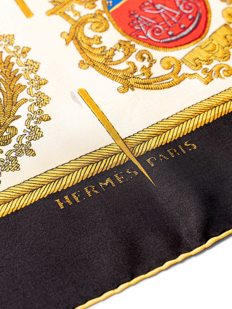 Hermes Silk Les Armes De Paris Scarf 90 Multicolor-designer resale