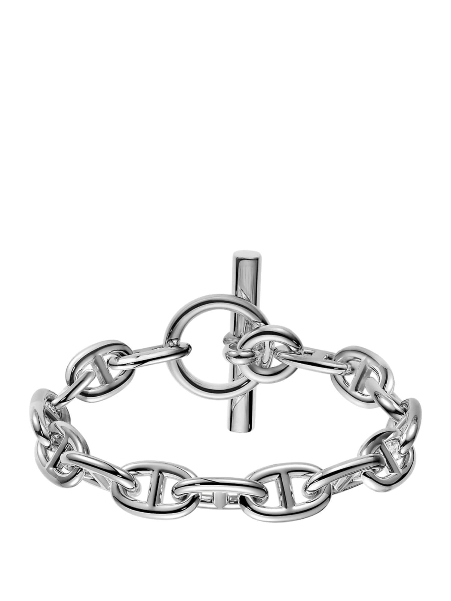 Hermes Sterling Silver PM Chaine D'Ancre Bracelet-designer resale