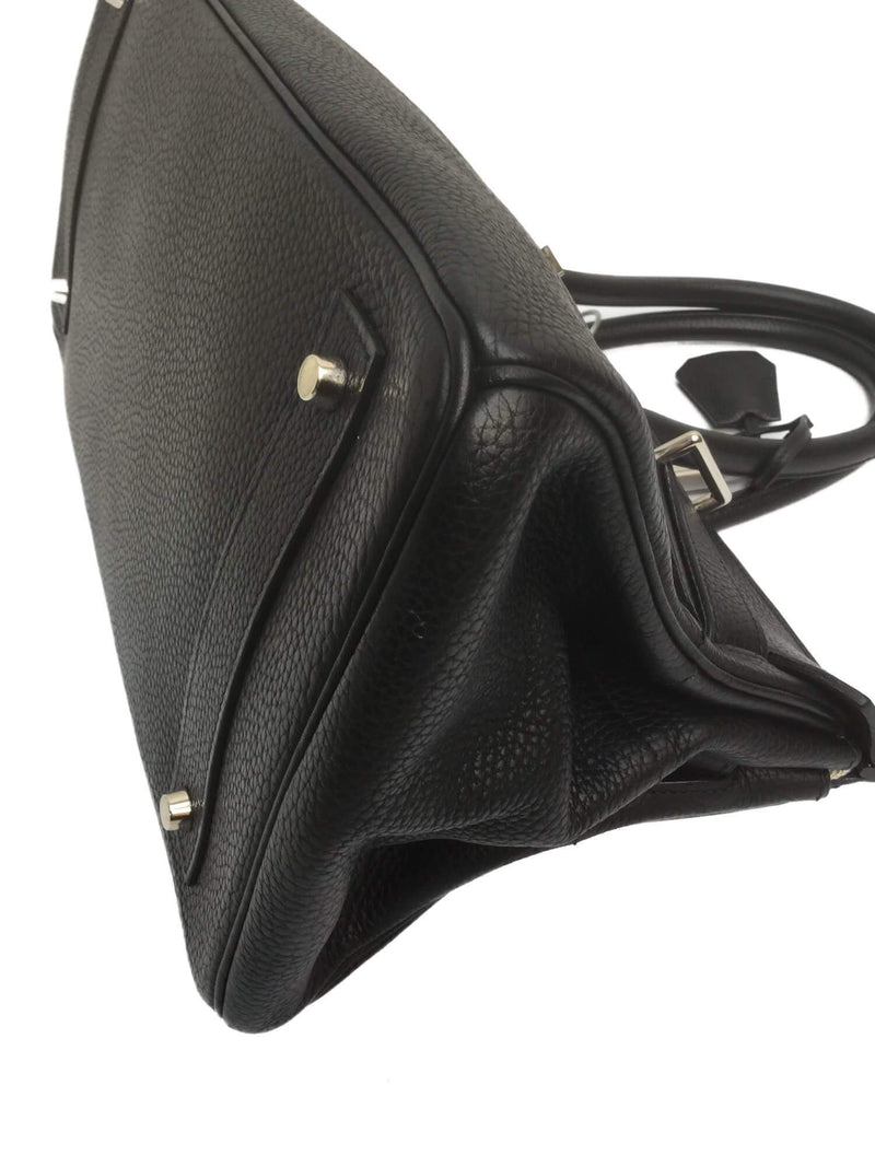 Hermes Togo JPG Birkin 42 Black-designer resale
