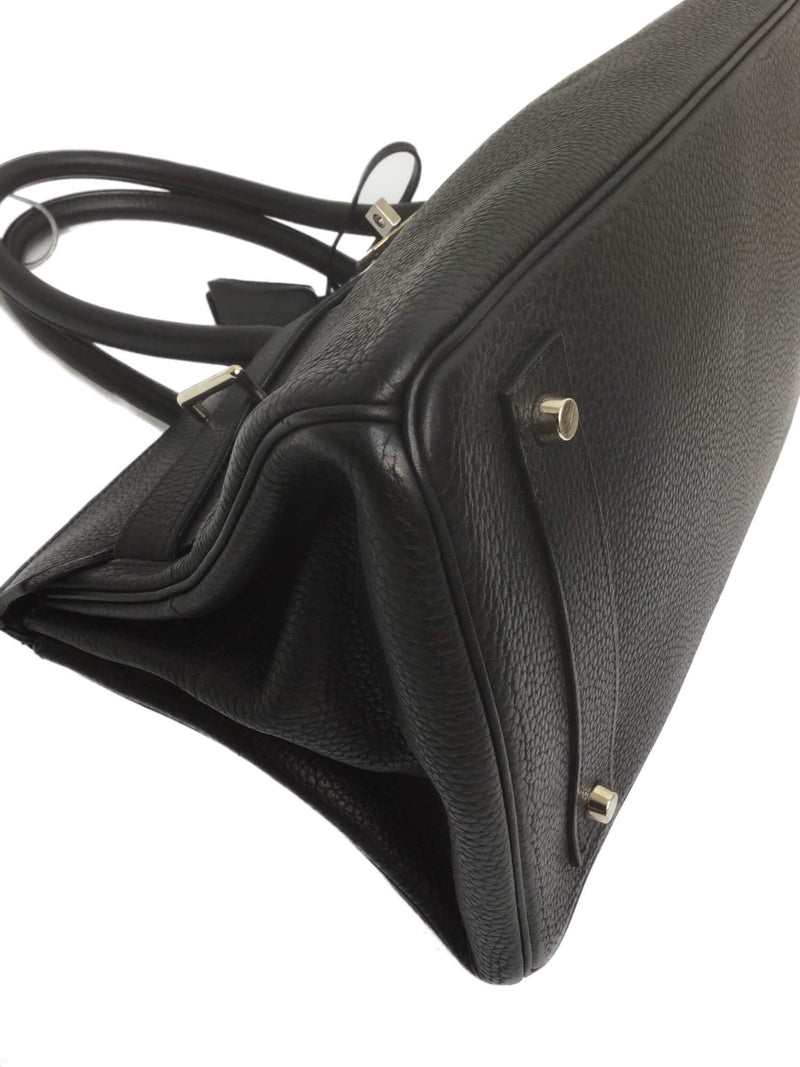 Hermes Togo JPG Birkin 42 Black-designer resale