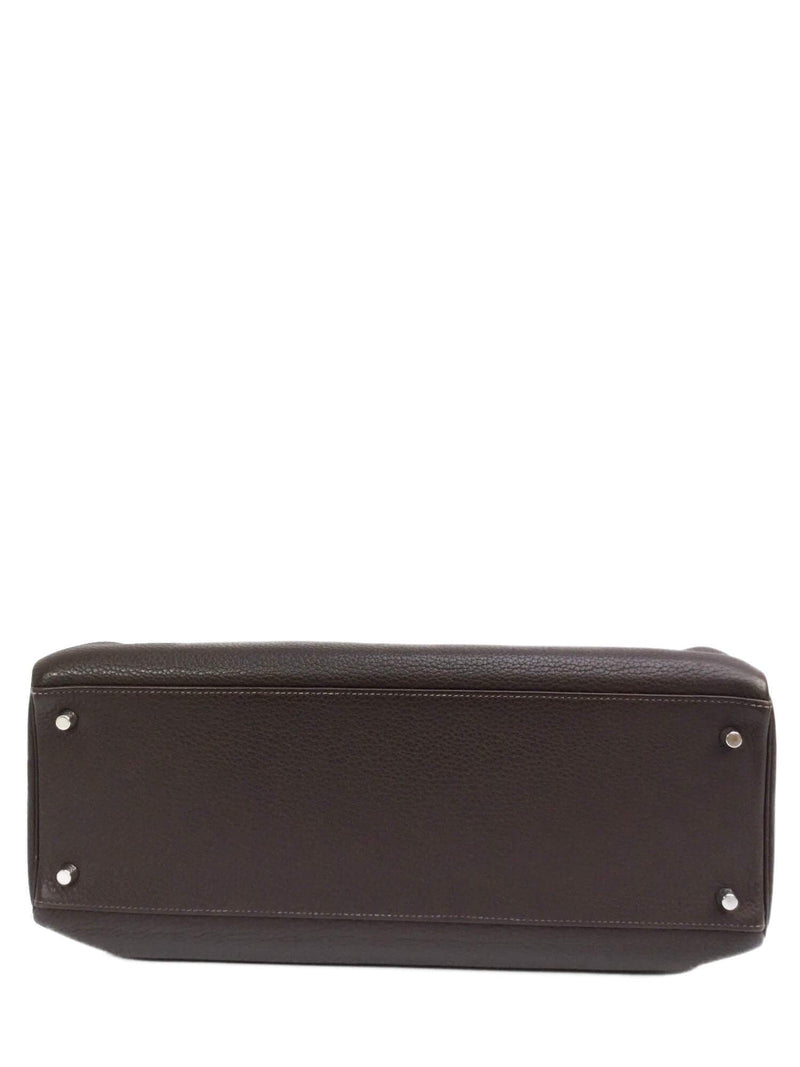 Hermes Togo Kelly Retourne 40 Brown-designer resale
