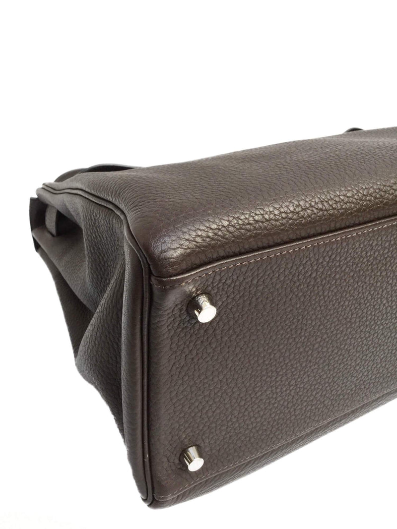 Hermes Togo Kelly Retourne 40 Brown-designer resale
