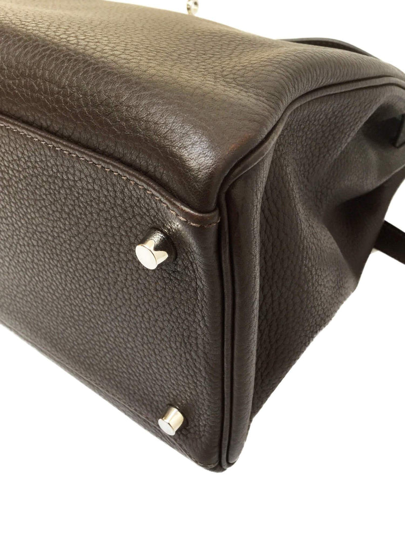 Hermes Togo Kelly Retourne 40 Brown-designer resale