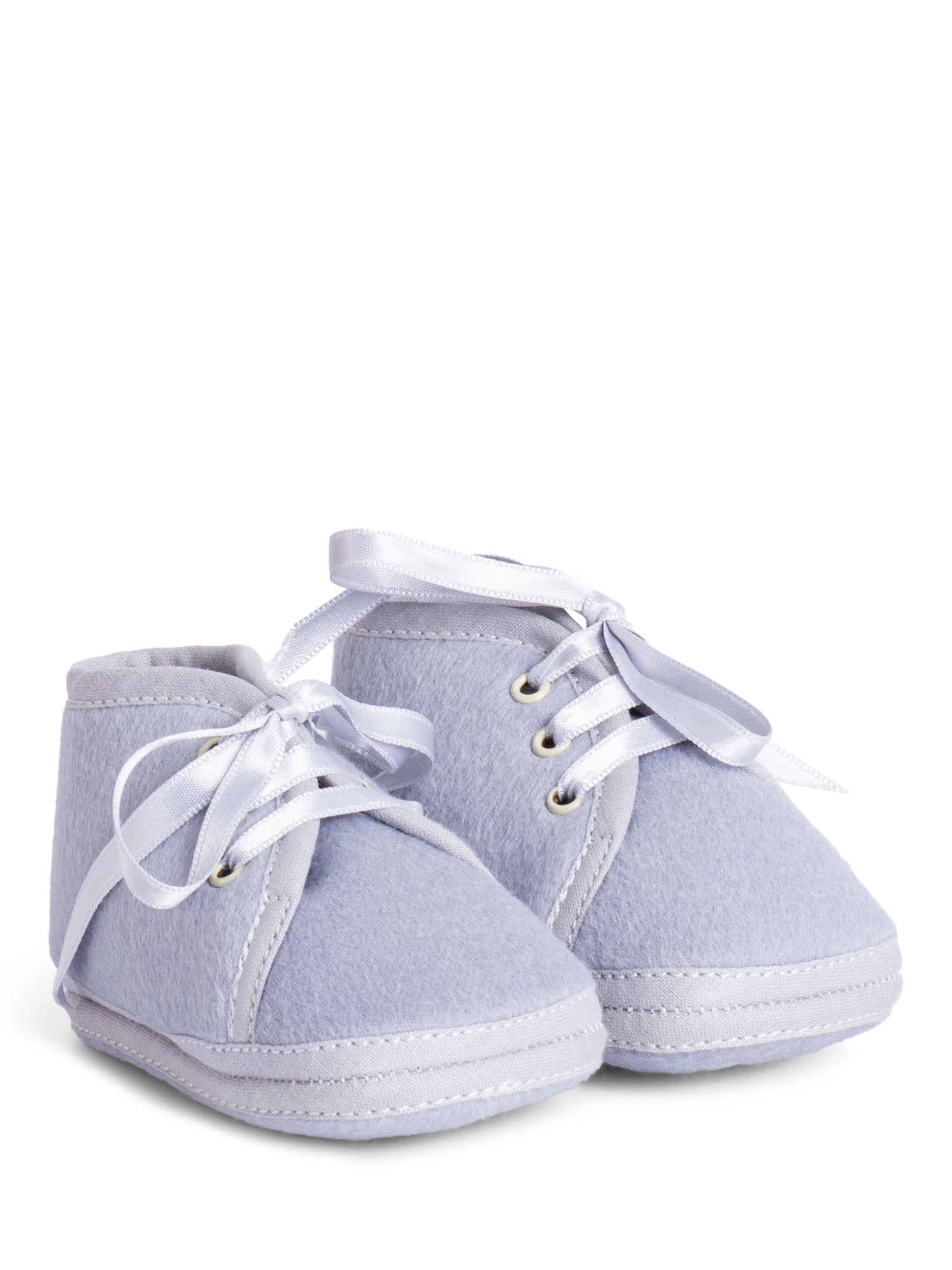 Hermes Wool Baby Shoes Blue