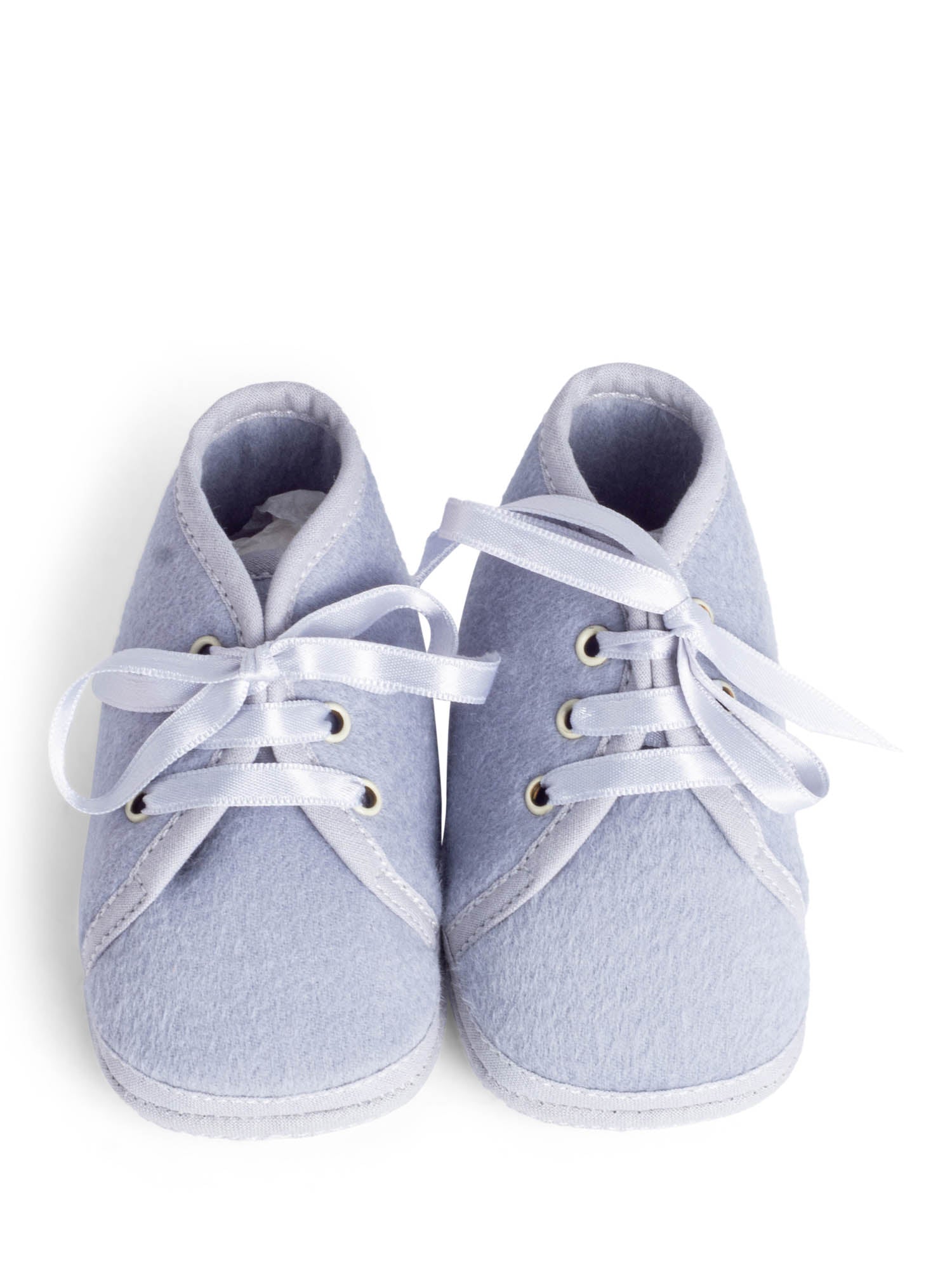 Hermes Wool Baby Shoes Blue