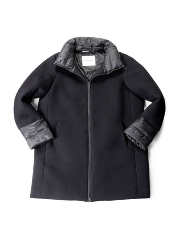 Jan Mayen Wool Down Jacket Black-designer resale