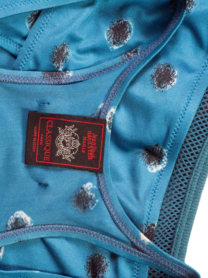 Jean Paul Gaultier Swimming Suit Blue-designer resale