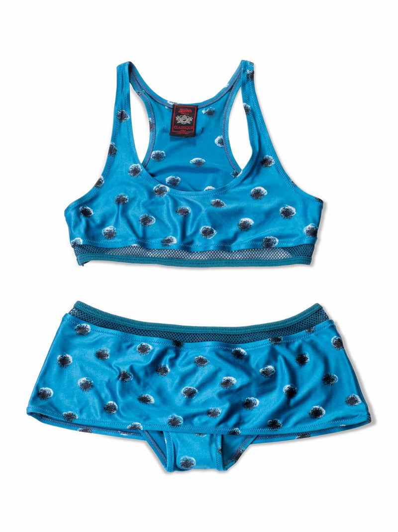 Jean Paul Gaultier Swimming Suit Blue-designer resale