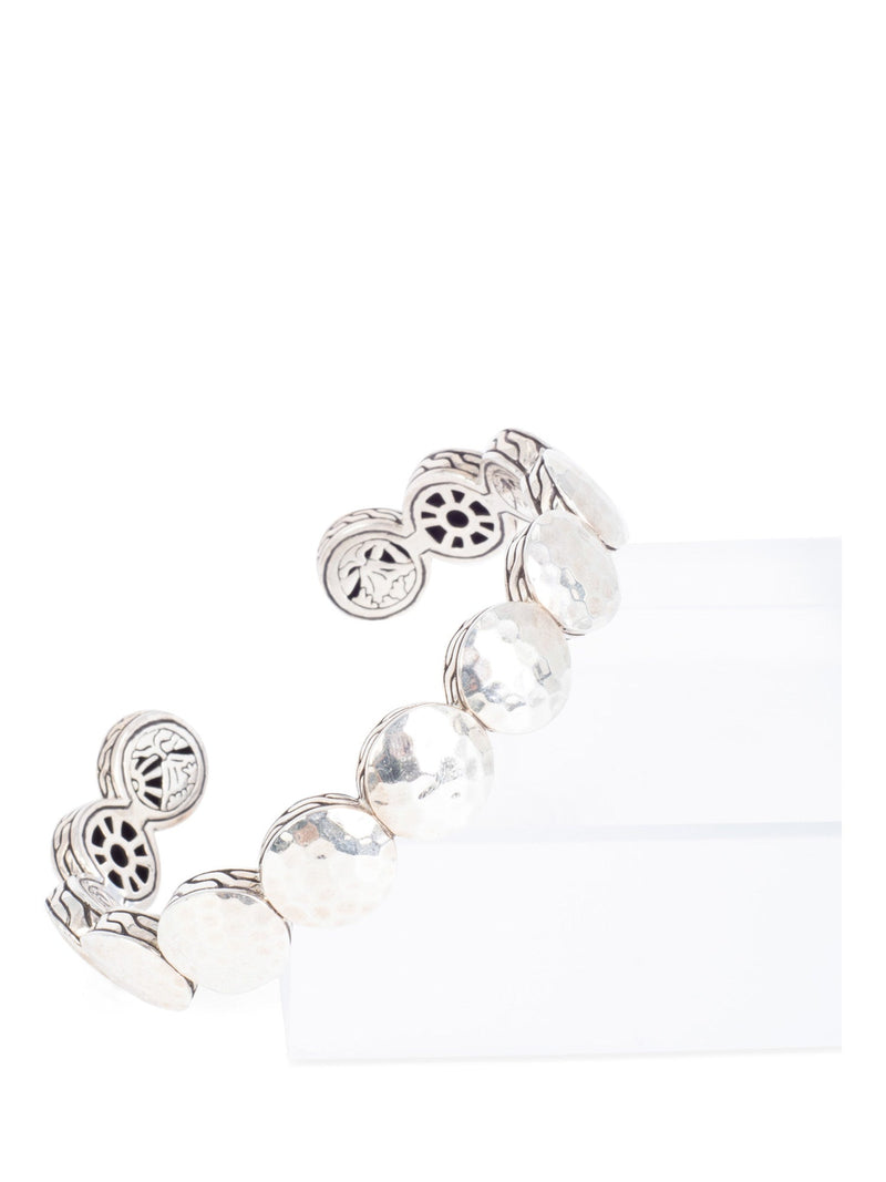 John Hardy Sterling Silver Cuff Bracelet-designer resale