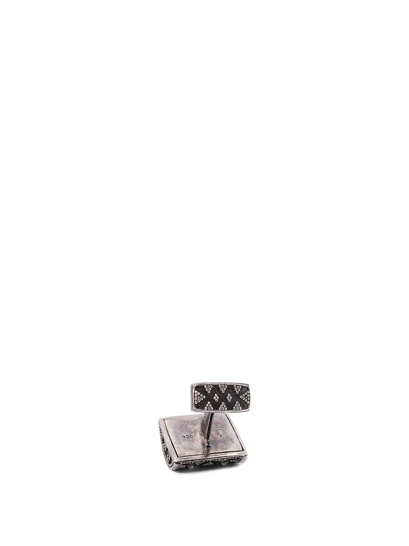 John Hardy Sterling Silver Cufflinks-designer resale