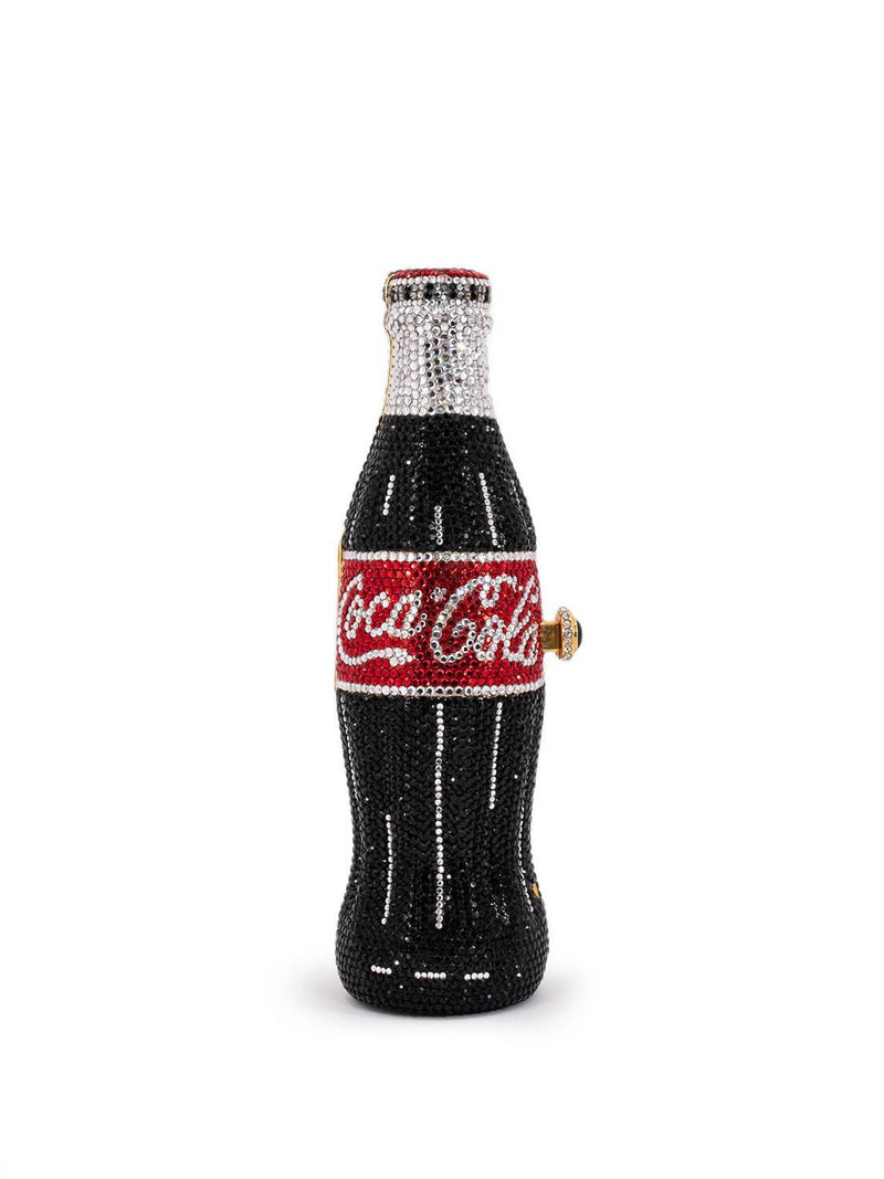 Katherine Baumann Swarovski Crystal Coca Cola Bottle Bag-designer resale