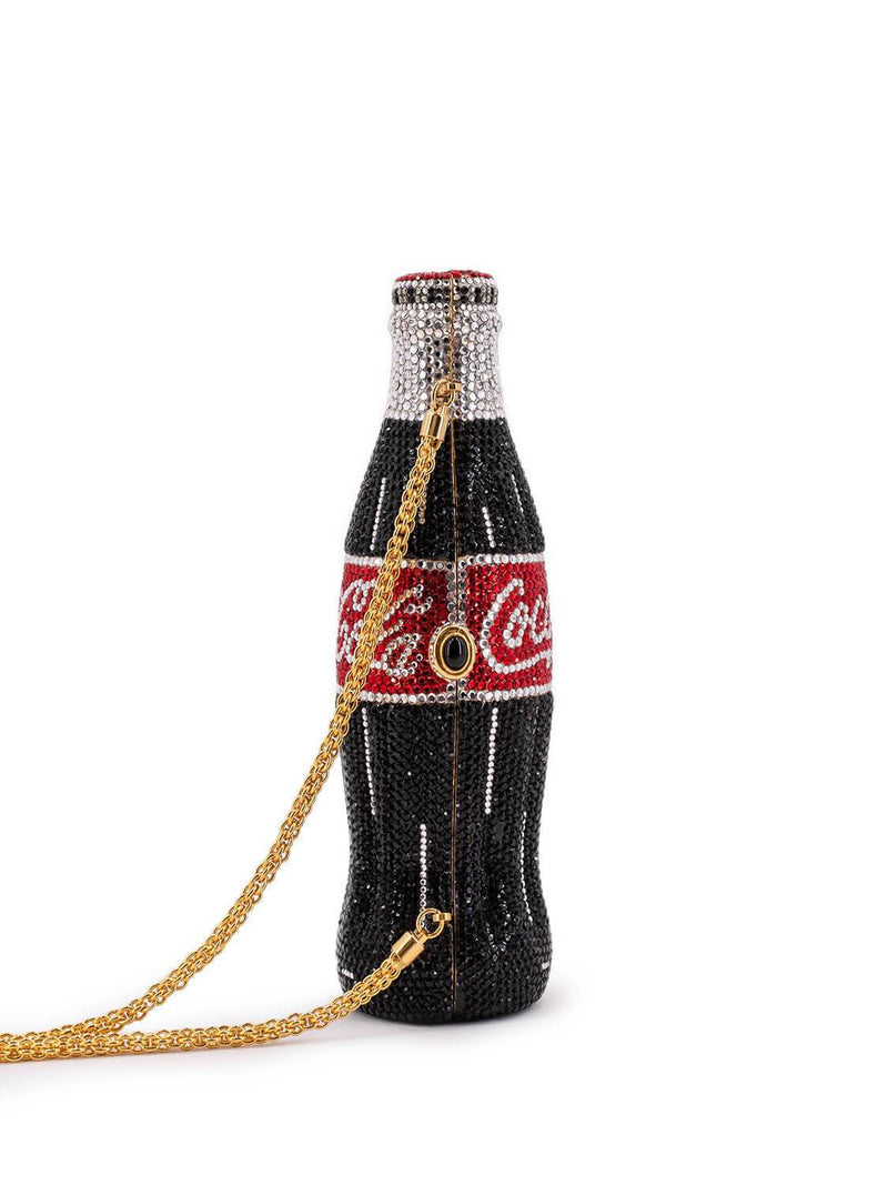 Katherine Baumann Swarovski Crystal Coca Cola Bottle Bag-designer resale
