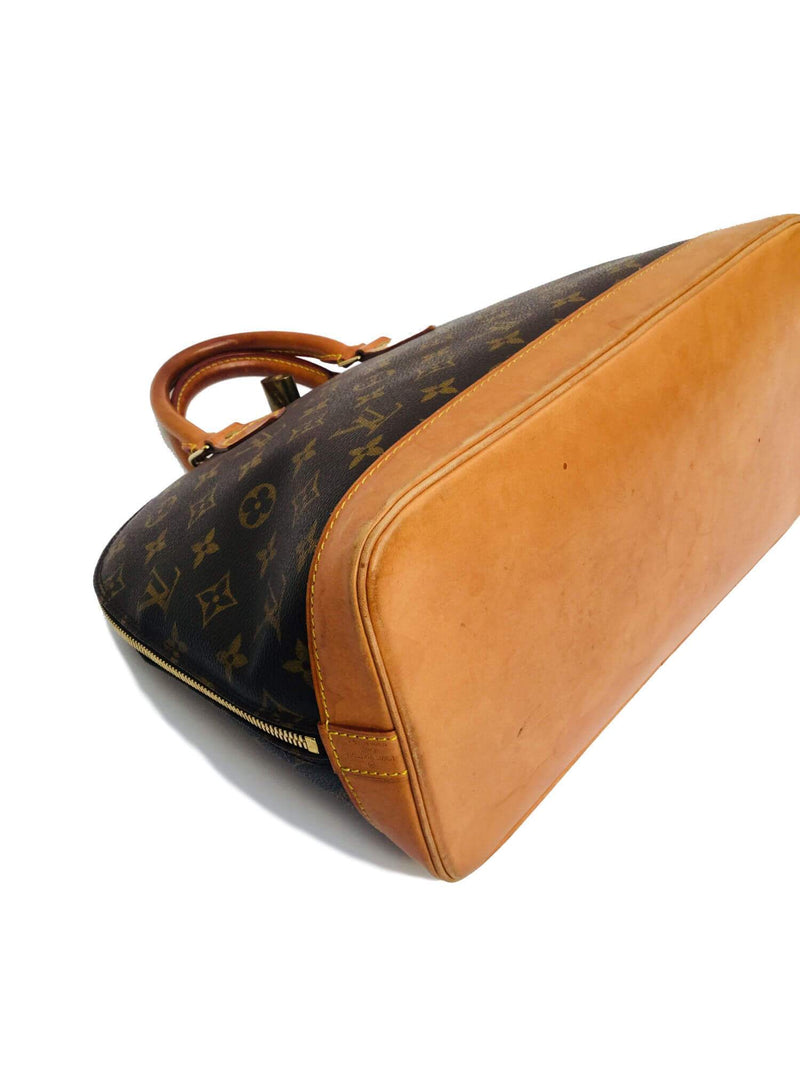 LV Monogram Alma Bag PM Gold Hardware-designer resale