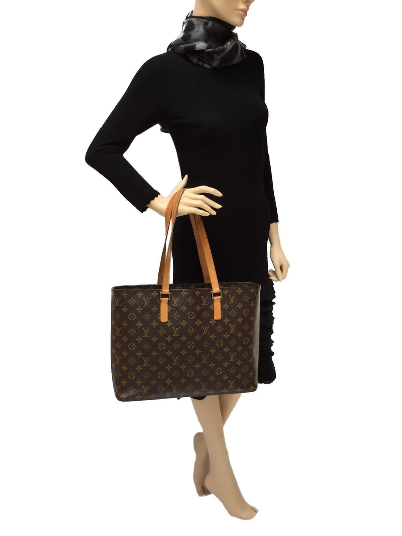 LV Monogram Large Piano Tote Bag Gold Hardware-designer resale