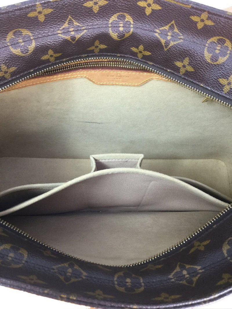 LV Monogram Large Piano Tote Bag Gold Hardware-designer resale