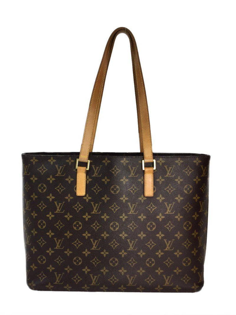 LV Monogram Large Piano Tote Bag Gold Hardware