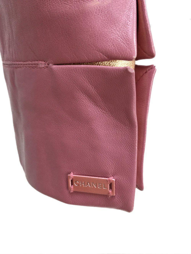 Lambskin Leather Jacket Pink-designer resale