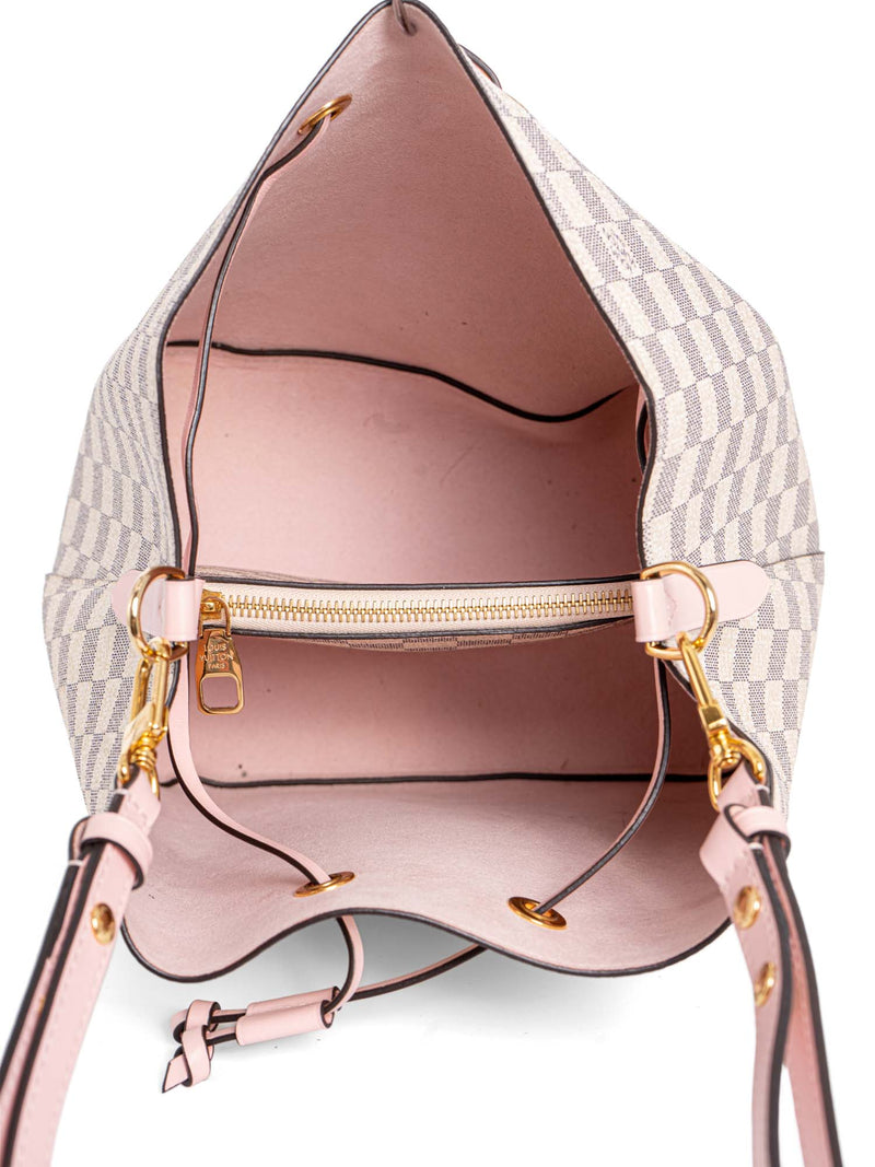 N40152 Louis Vuitton Damier Azur NéoNoé Bucket Bag-Eau de Rose