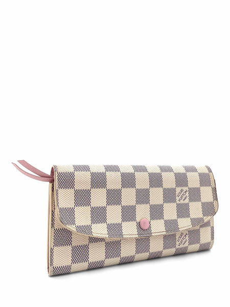 よ*ん様 Louis Vuitton Victorine Damier Azur LOUIS VUITTON Victorine Damier Azur Wallet White