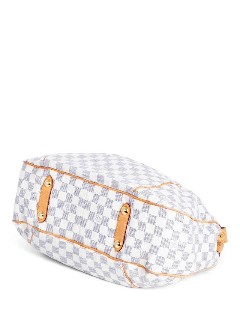 Louis Vuitton Damier Azur Galliera Hobo Bag White