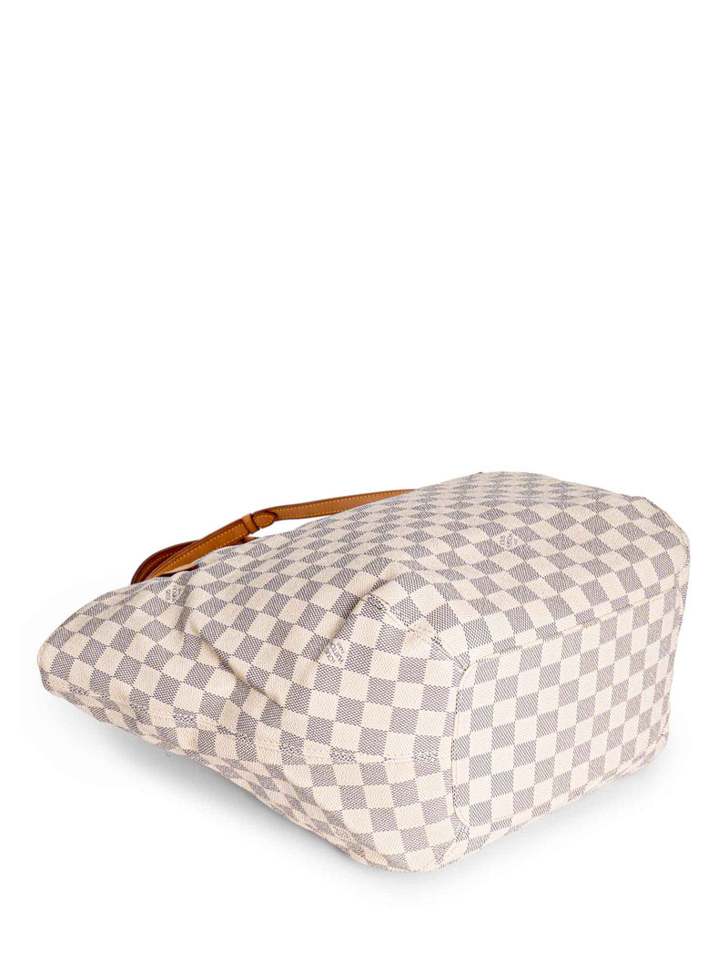 Louis Vuitton Damier Azur Salina GM Shopper Bag White-designer resale