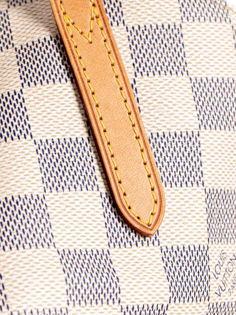 Louis Vuitton Damier Azur Salina GM Shopper Bag White-designer resale