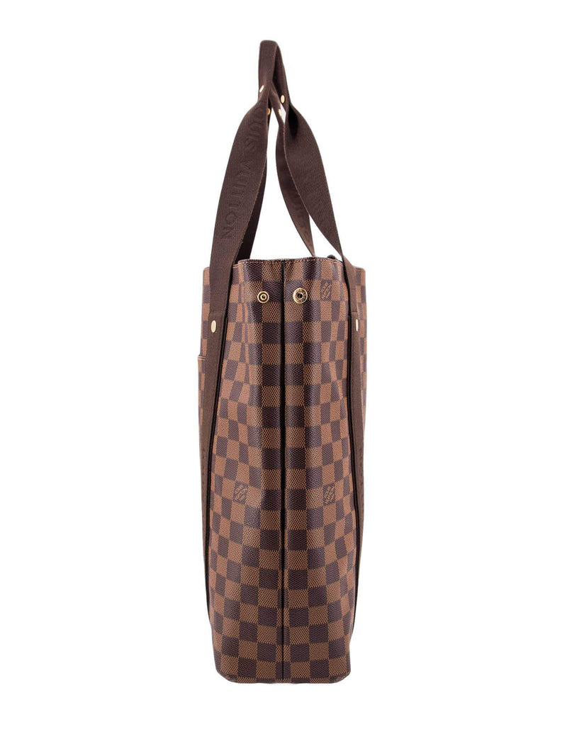 Louis Vuitton Damier Ebene Beaubourg Tote Brown-designer resale