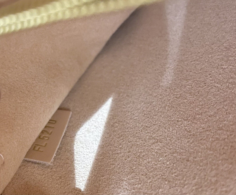 Louis Vuitton Damier Ebene Belmont PM Pink Brown-designer resale