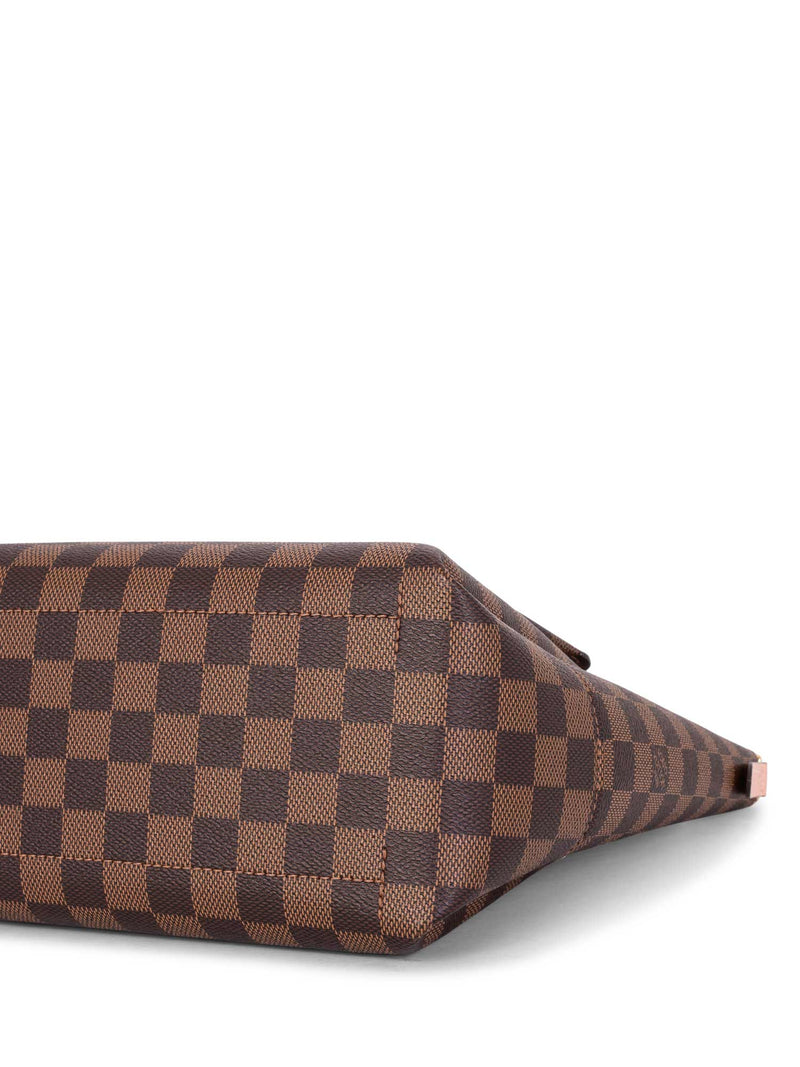 Louis Vuitton Damier Ebene Belmont PM Pink Brown-designer resale