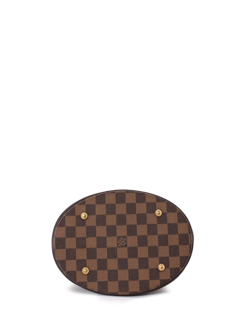 Louis Vuitton Damier Ebene Marais Bucket Bag Brown-designer resale