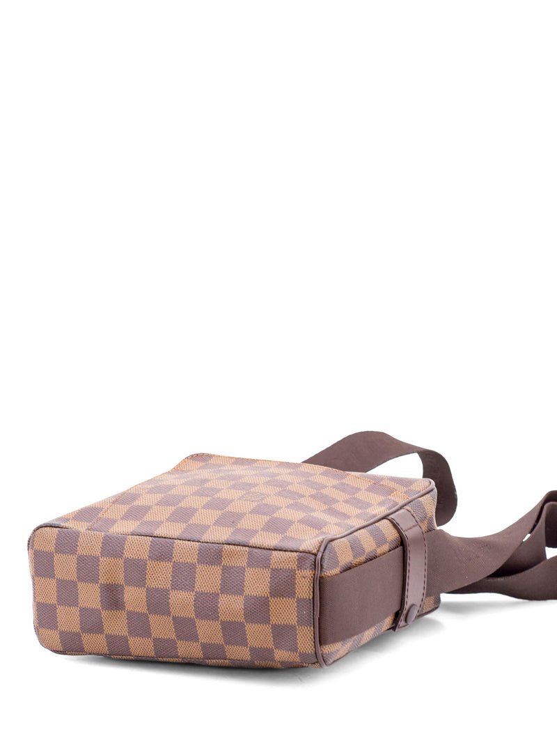 Louis Vuitton Damier Ebene Messenger Bag Brown-designer resale