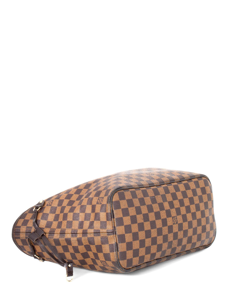 Louis Vuitton Damier Ebene Neverfull Bag MM Brown-designer resale