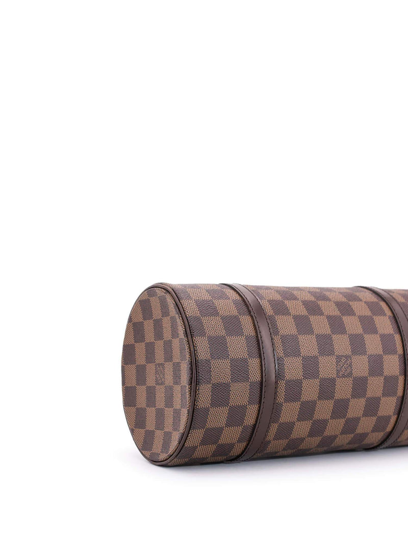 Louis Vuitton - Damier Ebene Canvas Leather Papillon Pouch Bag' In Brown, ModeSens