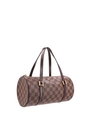 Louis Vuitton Damier Ebene Papillon Bag 28 Brown-designer resale