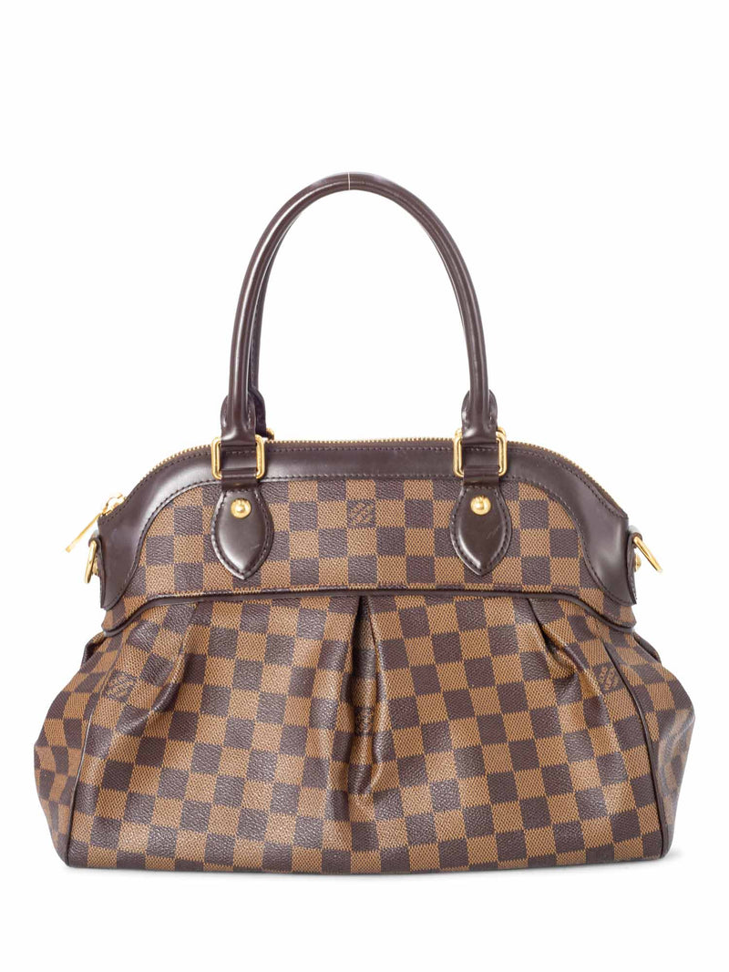 Louis Vuitton - Authenticated Trevi Handbag - Cloth Brown for Women, Good Condition