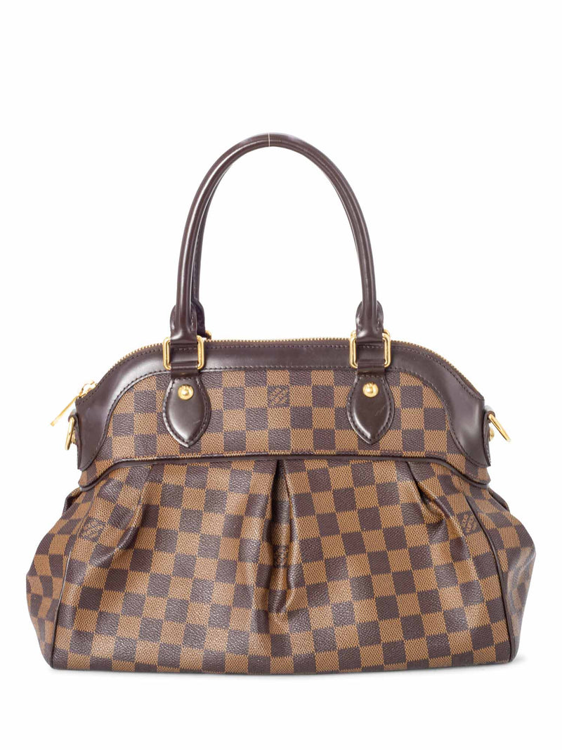 Louis Vuitton Damier Ebene Trevi PM Bag Brown-designer resale